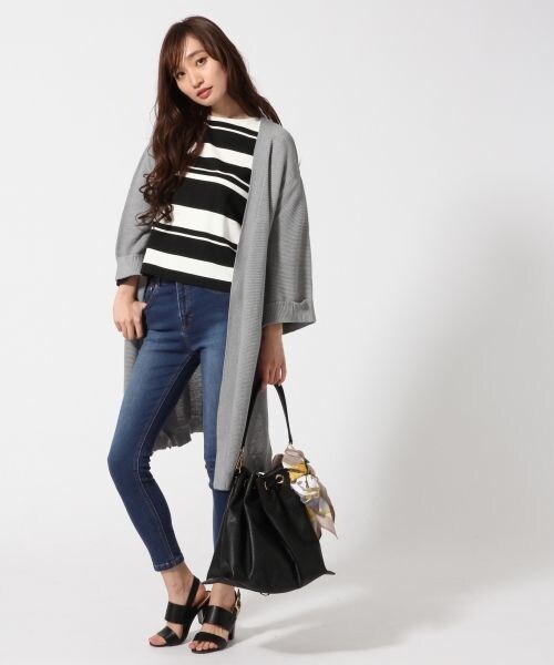 JEANASIS（ジーナシス）の「DENIMシルキースキニーパンツ（デニムパンツ・レディース・グレー(15)・S）」の10枚目の写真