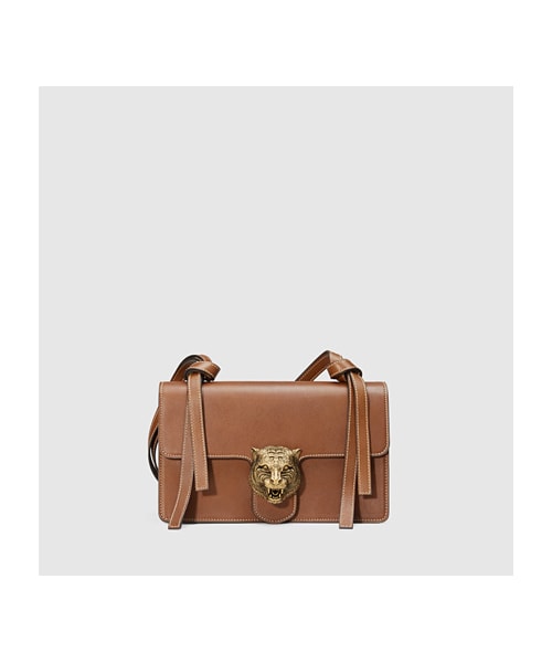 GUCCI（グッチ）の「〔アニマリエ〕 レザー ショルダーバッグ
