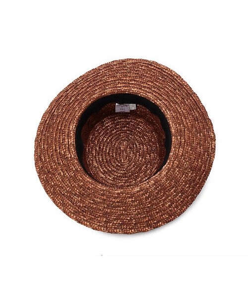 no brand（ノーブランド）の「SHOO・LA・RUE/DRESKIP リボン付きカンカン帽（帽子・レディース・ナチュラル/サンドベージュ・00）」の6枚目の写真