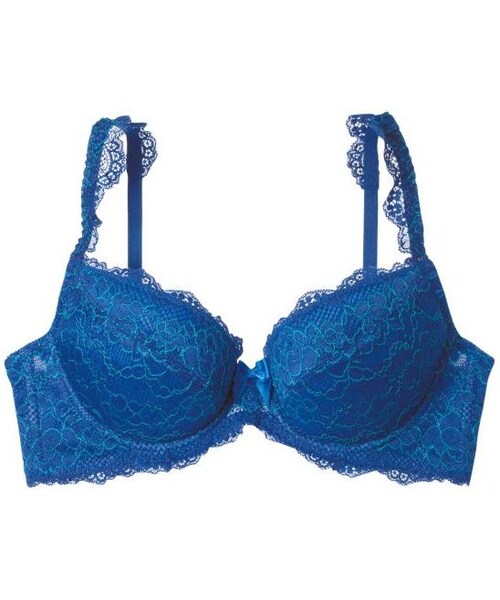 PEACH JOHN(ピーチジョン)の「PJ/PJ DAYSラインローズブラ(アンダーウェア・レディース・アッシュピンク/トゥルーホワイト/アッシュグリーン/ネイビー/フクシア/ホワイト/ブラック・B65/B70/B75/C65/C70/C75/D65/D70/D75/E65/E70/E75/F65/F70/F75/G65/G70/G75)」の6枚目の写真