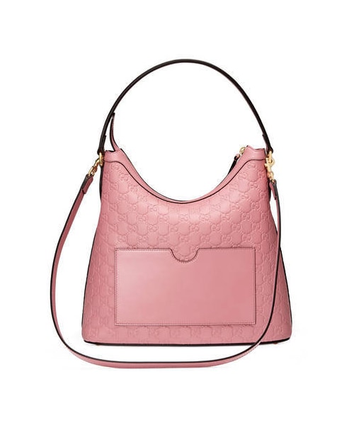 GUCCI(グッチ)の「オンライン限定 グッチ シグネチャー ホーボー(ショルダーバッグ・レディース・キャンディピンク グッチ シグネチャー/グッチ シグネチャー パープル/グッチ シグネチャー ハイビスカスレッド/ブラック グッチ シグネチャー/GGスプリーム/GGスプリーム キャンバス・U)」の17枚目の写真