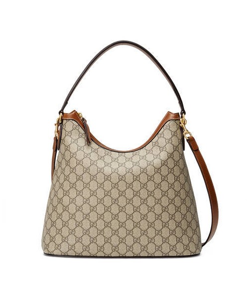 GUCCI(グッチ)の「オンライン限定 グッチ シグネチャー ホーボー(ショルダーバッグ・レディース・キャンディピンク グッチ シグネチャー/グッチ シグネチャー パープル/グッチ シグネチャー ハイビスカスレッド/ブラック グッチ シグネチャー/GGスプリーム/GGスプリーム キャンバス・U)」の5枚目の写真