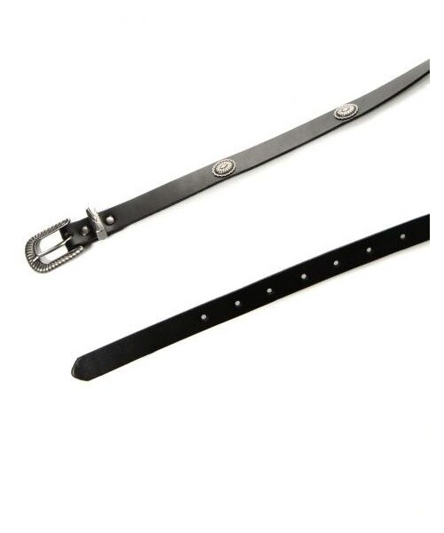 LOWRYS FARM（ローリーズファーム）の「コンチョベルト（ベルト・レディース・ブラック09・ナシ）」の4枚目の写真