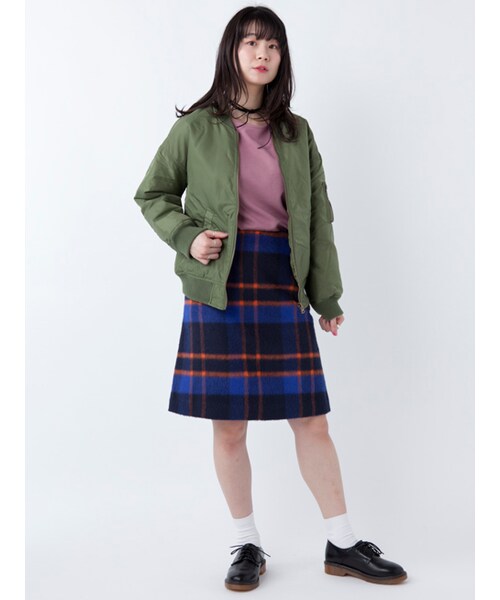 w closet（ダブルクローゼット）の「チョーカー付きターンバック袖プルオーバー（トップス・レディース・サックス/Dピンク/ローズ/ブラック・FREE）」の15枚目の写真