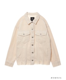 w closet | 【S/S】コーデュロイカットオフジャケット(ジャケット/アウター)