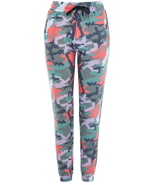 TOPSHOP(トップショップ)の「Topshop Camouflage joggers(その他パンツ・レディース・MULTI・0/2/4/6/8/10/12)」の1枚目の写真