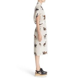 ワンピース STELLA MCCARTNEY heart print silk dress 20170121044843766_215.jpg