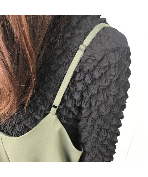 copine（コピン）の「Vネックツイルキャミオールインワン(3color)【クリックポスト対象商品】（サロペット/オーバーオール・レディース・その他）」の14枚目の写真