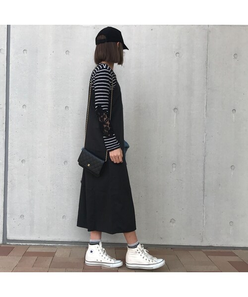 copine（コピン）の「Vネックツイルキャミオールインワン(3color)【クリックポスト対象商品】（サロペット/オーバーオール・レディース・その他）」の7枚目の写真