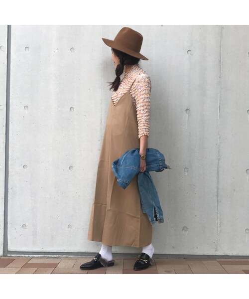 copine(コピン)の「くしゅくしゅ★ポップコーン加工花柄プルオーバー(3color)【クリックポスト対象商品】(Tシャツ/カットソー・レディース・その他)」の11枚目の写真