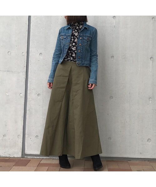 copine(コピン)の「くしゅくしゅ★ポップコーン加工花柄プルオーバー(3color)【クリックポスト対象商品】(Tシャツ/カットソー・レディース・その他)」の10枚目の写真