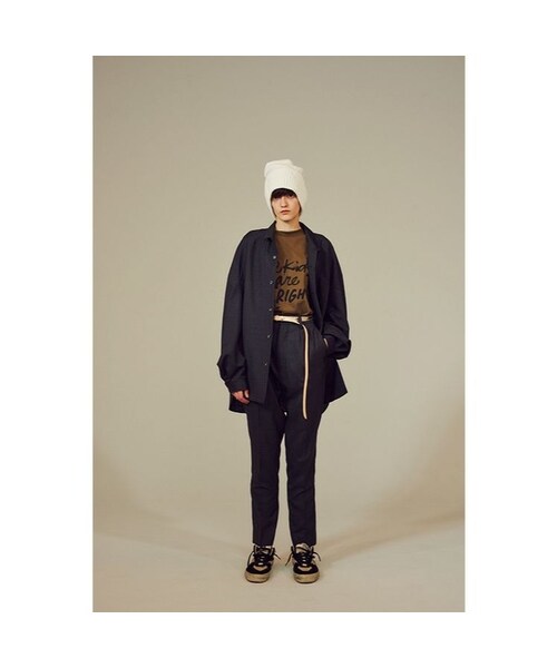 Name.（ネーム）の「Name. : THE KIDS ARE ALRIGHT OVERSIZED POCKET TEE（Tシャツ/カットソー・メンズ・その他）」の5枚目の写真