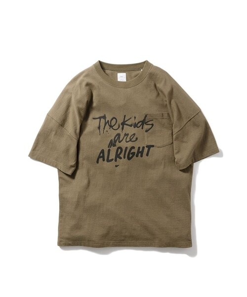 Name.（ネーム）の「Name. : THE KIDS ARE ALRIGHT OVERSIZED POCKET TEE（Tシャツ/カットソー・メンズ・その他）」の2枚目の写真