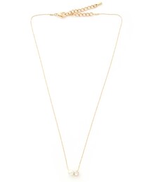 GRL | 真鍮コットンパール＆ストーンネックレス(ネックレス)