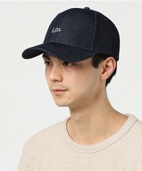 PACIFIC STATE(パシフィックステート)の「Pacific State【パシフィックステート】デニムロゴキャップ(キャップ・メンズ・ブルー/ネイビー・FREE)」の1枚目の写真