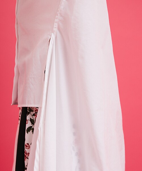 CLANE - ⭐︎クラネ　バックドレープロングシャツ　ネイビー⭐︎ CLANE（クラネ）の「バックロングドレープシャツ ネイビー