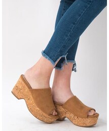 INGNI | 【春の新作】コルク底オープントゥサンダル(その他)