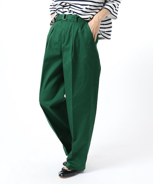 FRAMeWORK（フレームワーク）の「≪予約≫ベルトツキ ワイド チノパンツ◆（パンツ・ホワイト/34/在庫あり/36/38/40）」の17枚目の写真