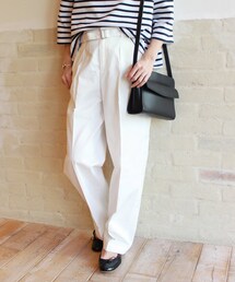 FRAMeWORK | ≪予約≫ベルトツキ ワイド チノパンツ◆(パンツ)