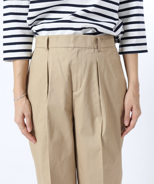 FRAMeWORK（フレームワーク）の「≪予約≫ベルトツキ ワイド チノパンツ◆（パンツ・ホワイト/34/在庫あり/36/38/40）」の11枚目の写真