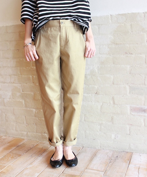 FRAMeWORK OVERSIZED CHINO パンツ ベージュ 40 Framework Oversized Chino チノ ベージュ 40 - パンツブランド 品