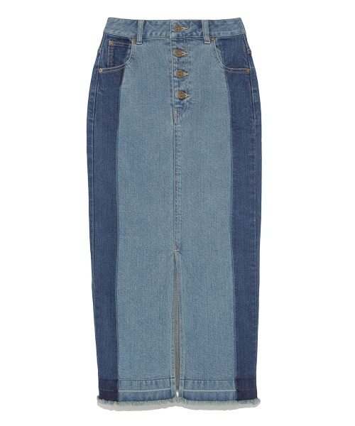 Snidel スナイデル の デニムタイトミドルスカート スカート Wear