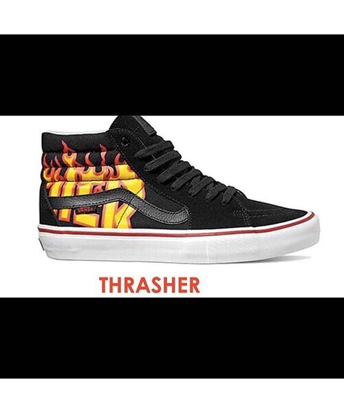 vans sk8 hi pro thrasher