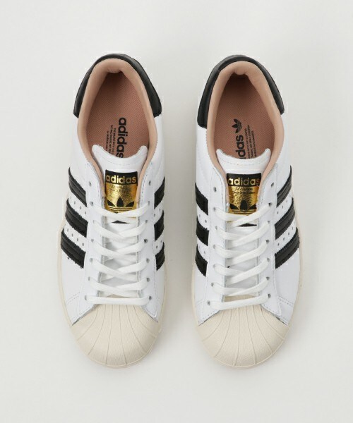 adidas Originals（アディダスオリジナルス）の「ウィメンズ アディダス スーパースター adidas SUPERSTAR 80s W BY2957（スニーカー・レディース・ホワイト・23cm/23.5cm/24cm/24.5cm）」の5枚目の写真
