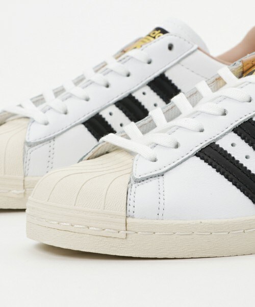 adidas Originals（アディダスオリジナルス）の「ウィメンズ アディダス スーパースター adidas SUPERSTAR 80s W BY2957（スニーカー・レディース・ホワイト・23cm/23.5cm/24cm/24.5cm）」の6枚目の写真