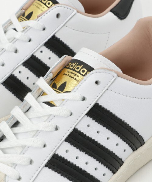adidas Originals（アディダスオリジナルス）の「ウィメンズ アディダス スーパースター adidas SUPERSTAR 80s W BY2957（スニーカー・レディース・ホワイト・23cm/23.5cm/24cm/24.5cm）」の7枚目の写真
