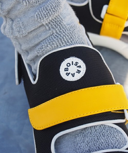 FRAPBOIS（フラボア）の「スニーク（サンダル・レディース・ホワイト/ブラック・0/1/2/3）」の15枚目の写真