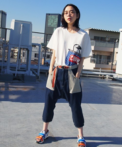 FRAPBOIS（フラボア）の「スニーク（サンダル・レディース・ホワイト/ブラック・0/1/2/3）」の13枚目の写真