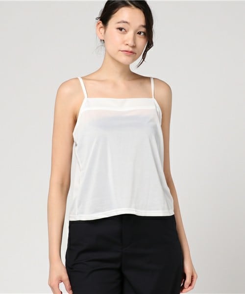 archives（アルシーヴ）の「ストライプレース シャーリングトップス（Tシャツ/カットソー・レディース・オフホワイト/ブラック/ブルー・MEDIUM）」の12枚目の写真