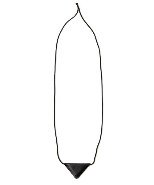 TOGA PULLA（トーガ　プルラ）の「TOGA PULLA マジックトライアングルネックレス（ネックレス・レディース・ホワイト/ブラック/ブラウン・FREE）」の6枚目の写真