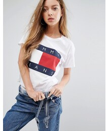 tommy jeans | Tommy Jeans Crop Logo T-shirt(Tシャツ/カットソー)