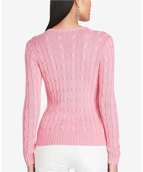 POLO RALPH LAUREN(ポロ ラルフ ローレン)の「Polo Ralph Lauren V-Neck Sweater(ニット/セーター・レディース・Purple/Pink/Blue・XS/S/M/L/XL)」の12枚目の写真