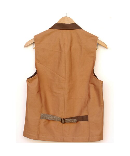 NIRAME.CO（ニラメッコ）の「すごろくベスト　ブラウン（ベスト・メンズ・その他）」の5枚目の写真