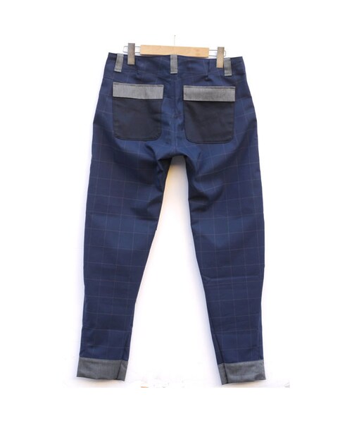 NIRAME.CO（ニラメッコ）の「浅瀬パンツ　ネイビーチェック（その他パンツ・メンズ・その他）」の5枚目の写真
