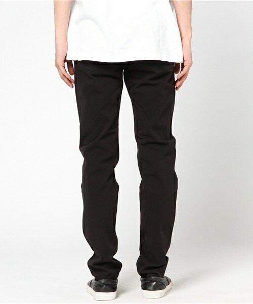 glory crew（グローリークルー）の「スーパーストレッチチノパンツ（チノパンツ・メンズ・ブラック・S/M/L/LL）」の3枚目の写真
