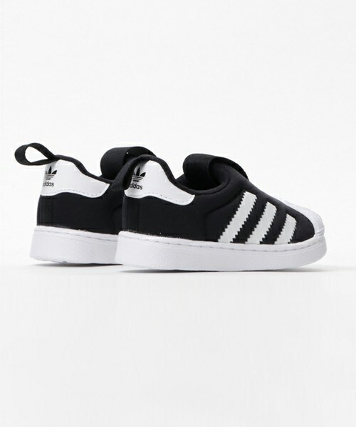 adidas Originals(アディダスオリジナルス)の「ベビー キッズ アディダス スーパースター adidas Originals SuperStar SS 360 I S82711(スニーカー・キッズ・ブラック・12cm/13cm/14cm/15cm/16cm)」の4枚目の写真