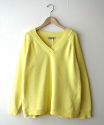 Torrazzo Donna | TORRAZZO DONNA　ナイロン Vネックニット(ニット/セーター)