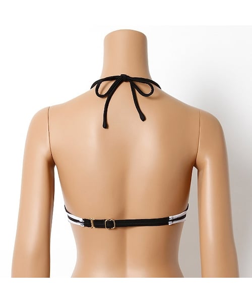 RU（アールユー）の「水着(ボーダーワイヤーブラトップス(上下別売りEFカップあり)/アールユー(水着)(ru)（水着・レディース・ブルーA・9/9EF）」の2枚目の写真