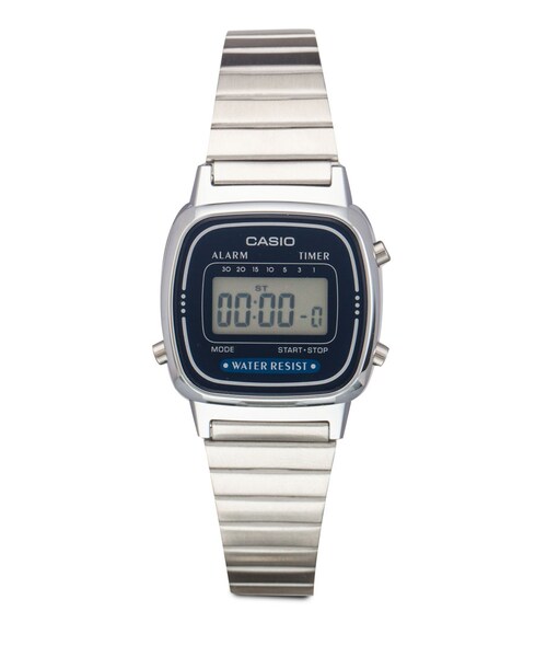 CASIO(カシオ)の「Casio Women Digital Blue Dial Stainless Steel Strap Watch LA670WA-2SDF(その他・レディース・Stainless Steel・One Size)」の1枚目の写真