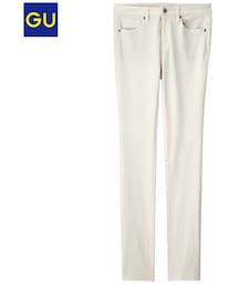 GU | (GU)スキニーパンツ OFF WHITE 55(その他パンツ)