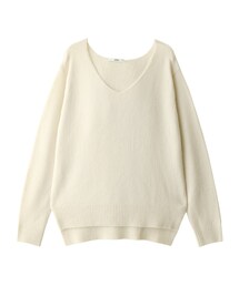 GRL | ふんわり素材Vネックニットトップス(ニット/セーター)