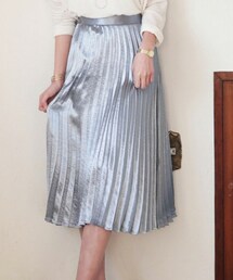 DHOLIC | シルキープリーツミディスカート(スカート)