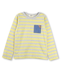 RADCHAP | デニムポケット長袖ボーダーTシャツ(Tシャツ/カットソー)