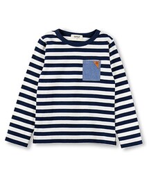 RADCHAP | デニムポケット長袖ボーダーTシャツ(Tシャツ/カットソー)