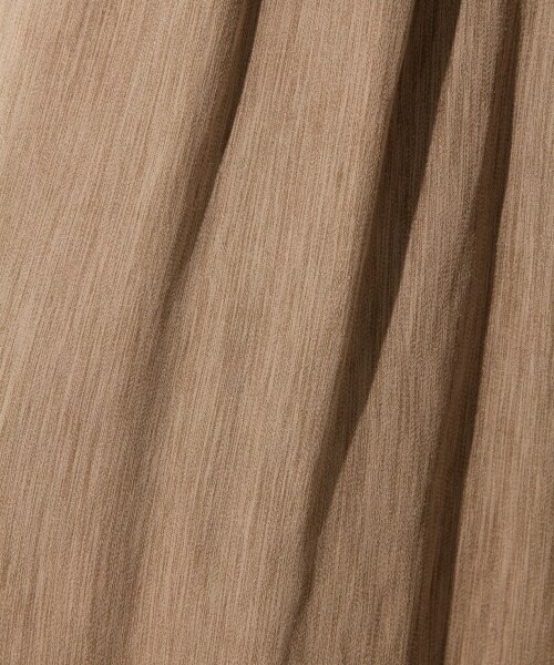 niko and...(ニコアンド)の「サテンギャザースカーチョ(パンツ・チャコール/ピンク/キャメル/ベージュ/ブルー)」の19枚目の写真