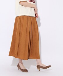 niko and... | サテンギャザースカーチョ(パンツ)